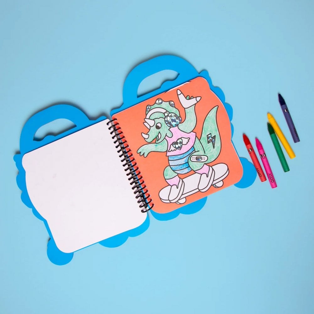 SUPER COLOURING + STICKER BOOK