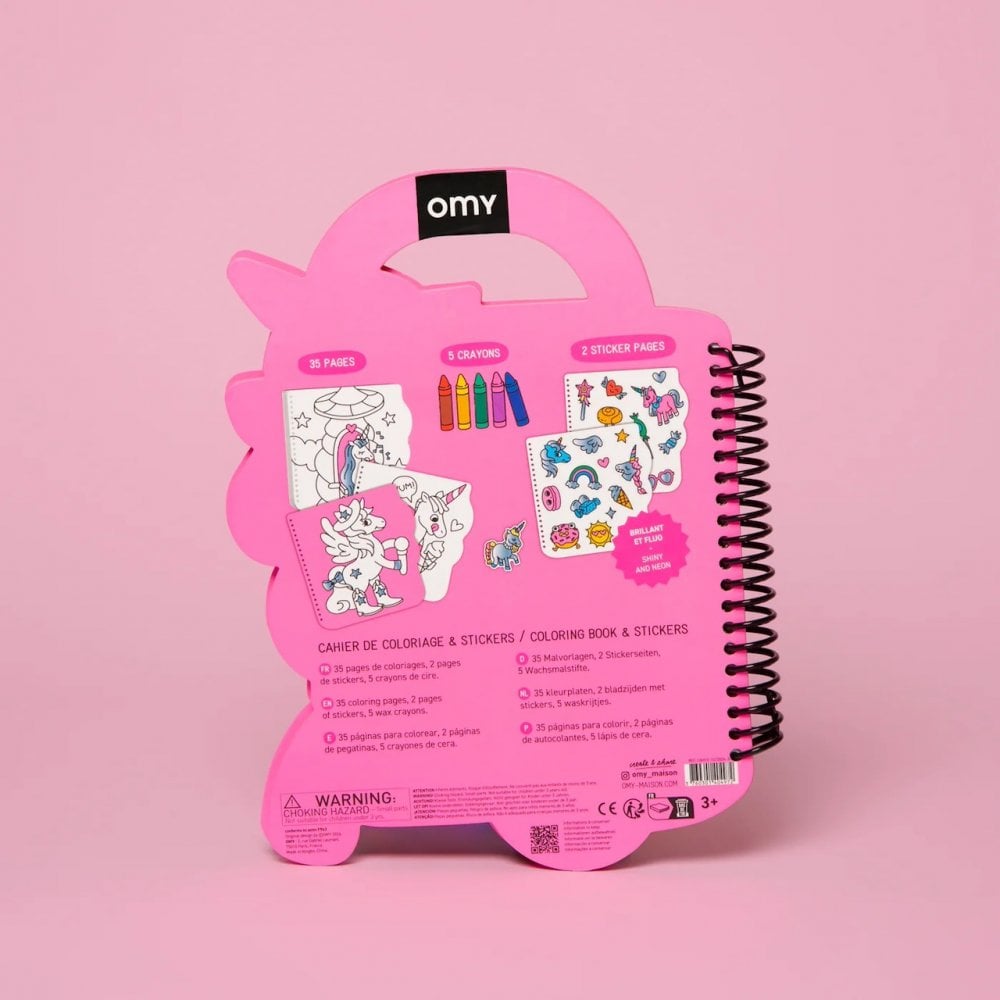 SUPER COLOURING + STICKER BOOK