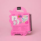 SUPER COLOURING + STICKER BOOK