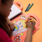 SUPER COLOURING + STICKER BOOK