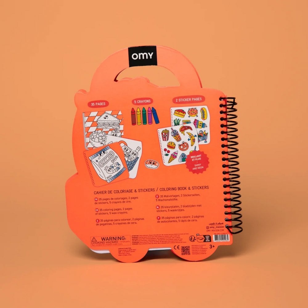 SUPER COLOURING + STICKER BOOK