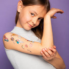 LILY UNICORN TEMPORARY TATTOOS