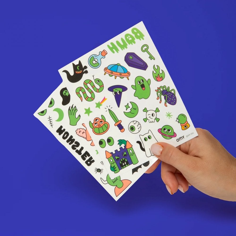 BOO! TEMPORARY TATTOOS