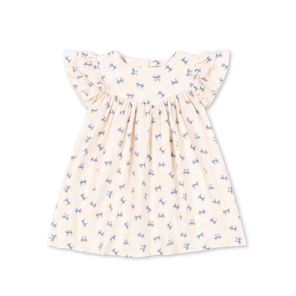 COCO DRESS - BOW BLEU