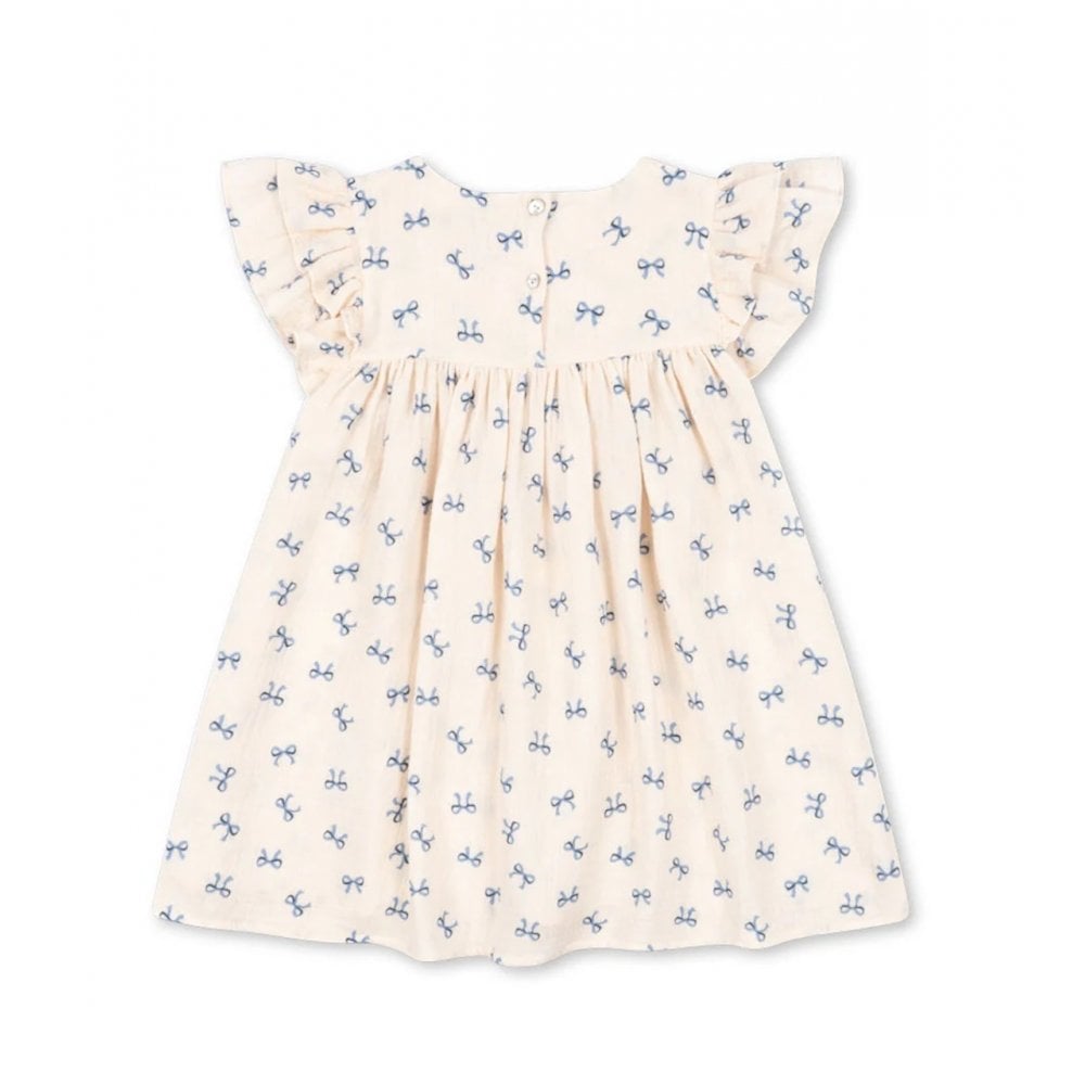 COCO DRESS - BOW BLEU