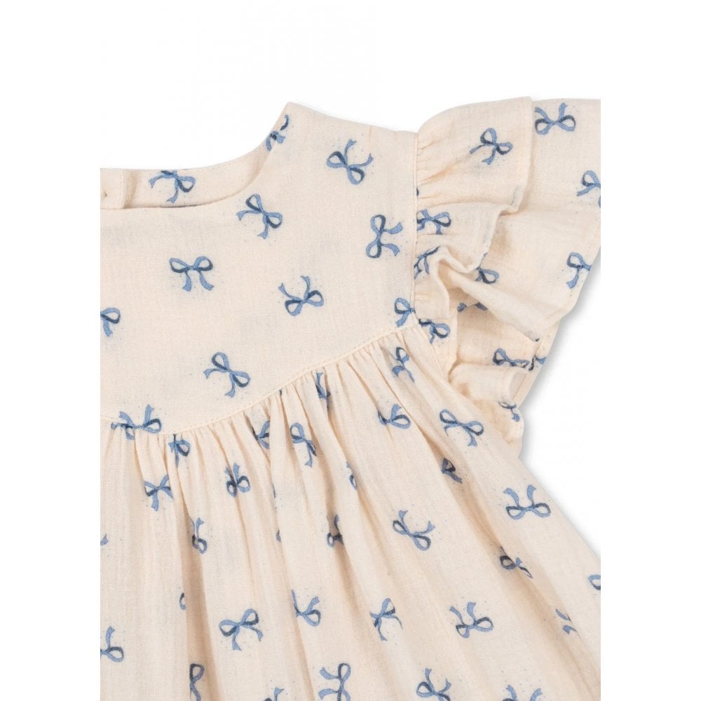 COCO DRESS - BOW BLEU