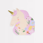 16 MEADOW UNICORN SHAPED NAPKINS