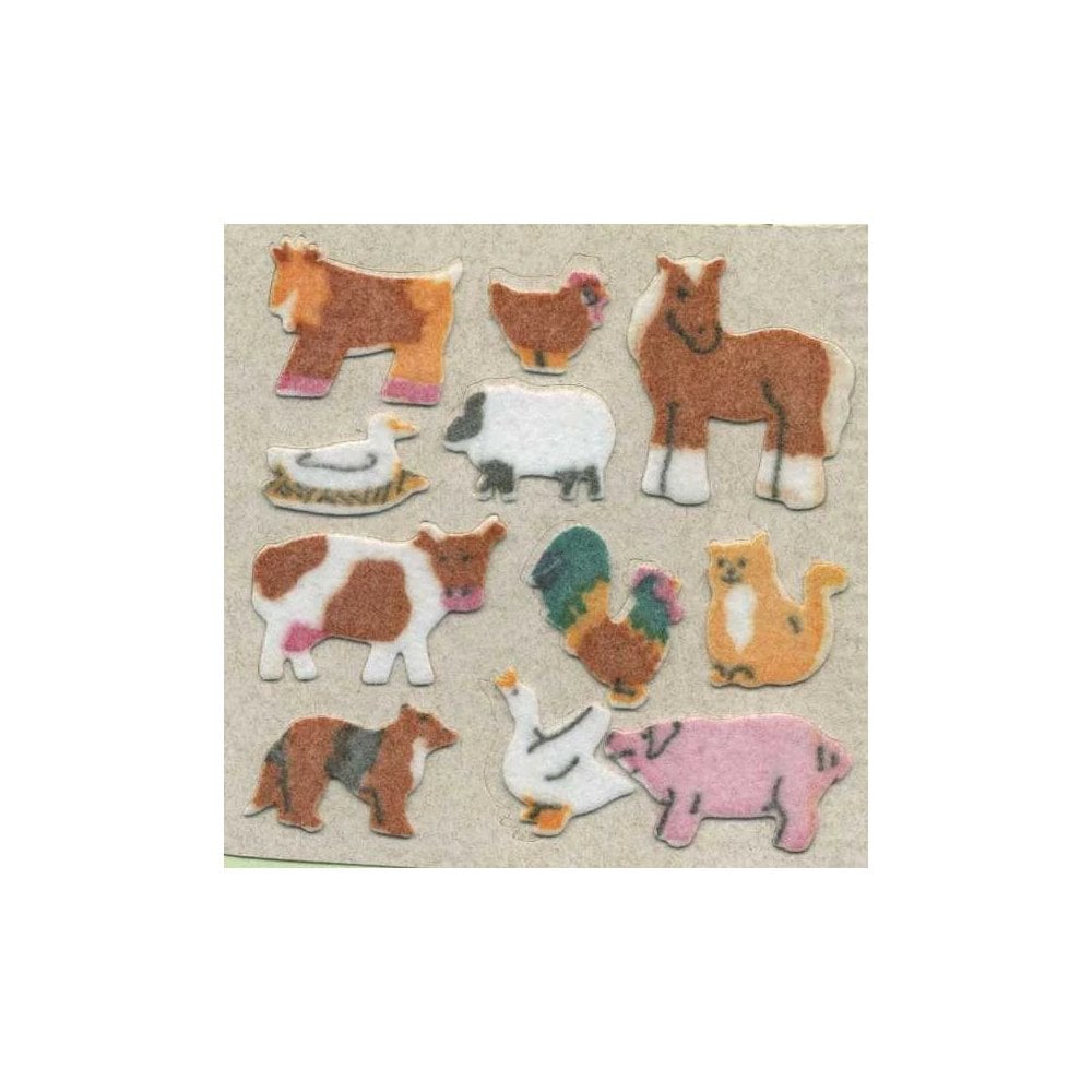 FURRY STICKER SHEET