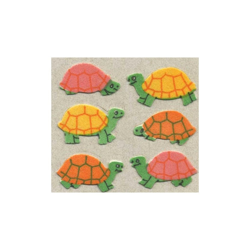 FURRY STICKER SHEET - Tortoise