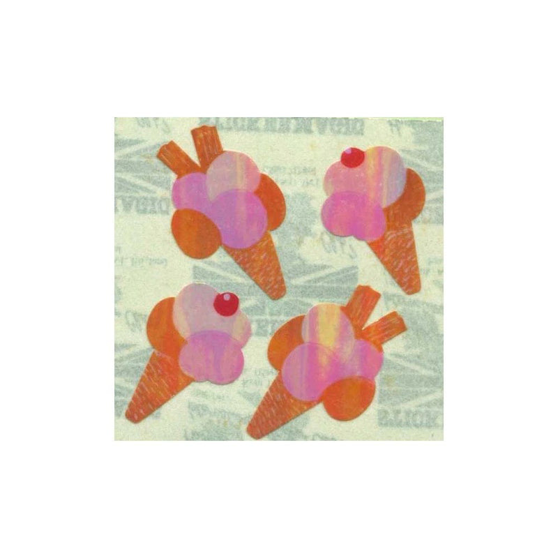 PEARLY STICKER SHEET - Ice cream