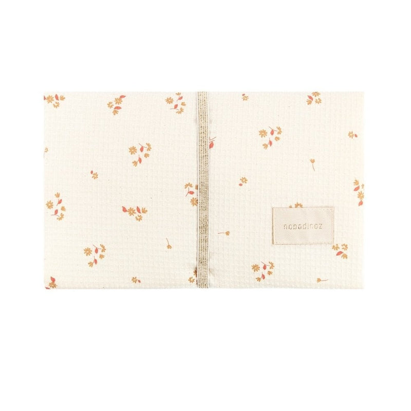 MOZART WATERPROOF TRAVEL CHANGING PAD - Yellow Lily