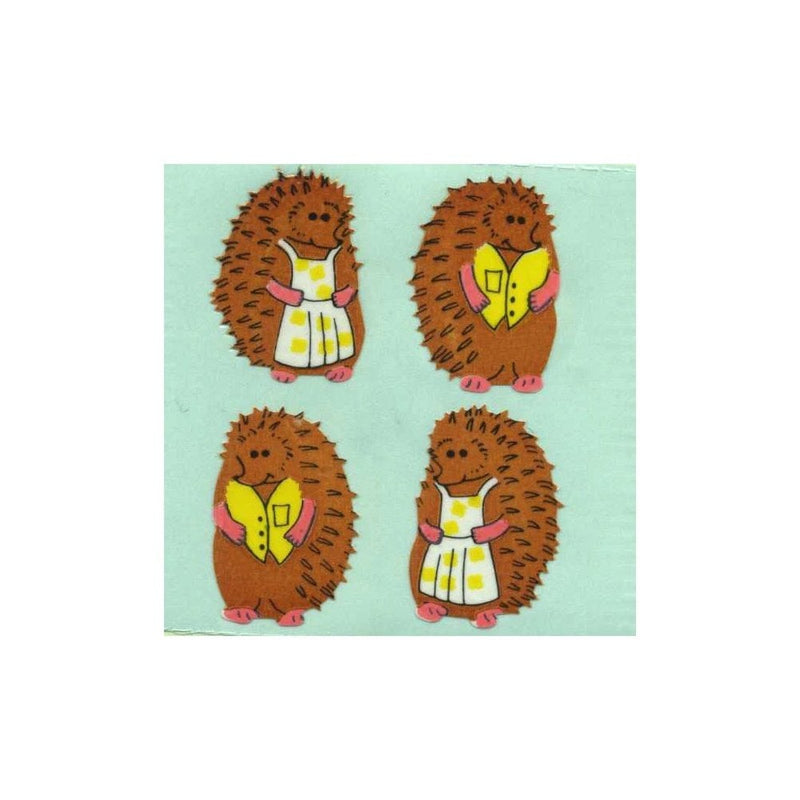 PAPER STICKER SHEET - Mr + Mrs Hedgehog