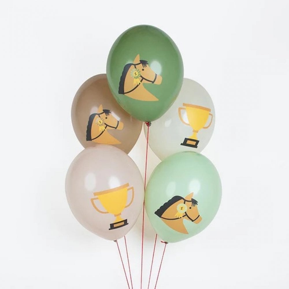 5 BALLOONS - HORSE