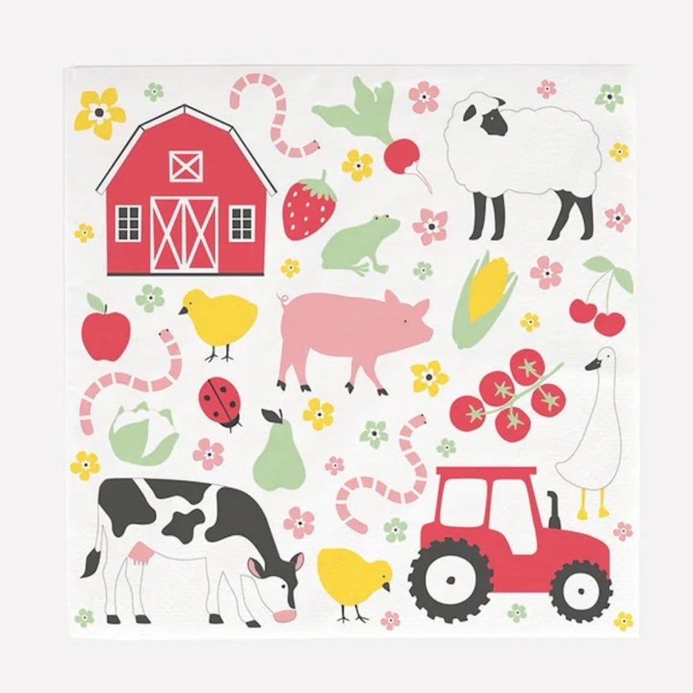 20 NAPKINS - FARM