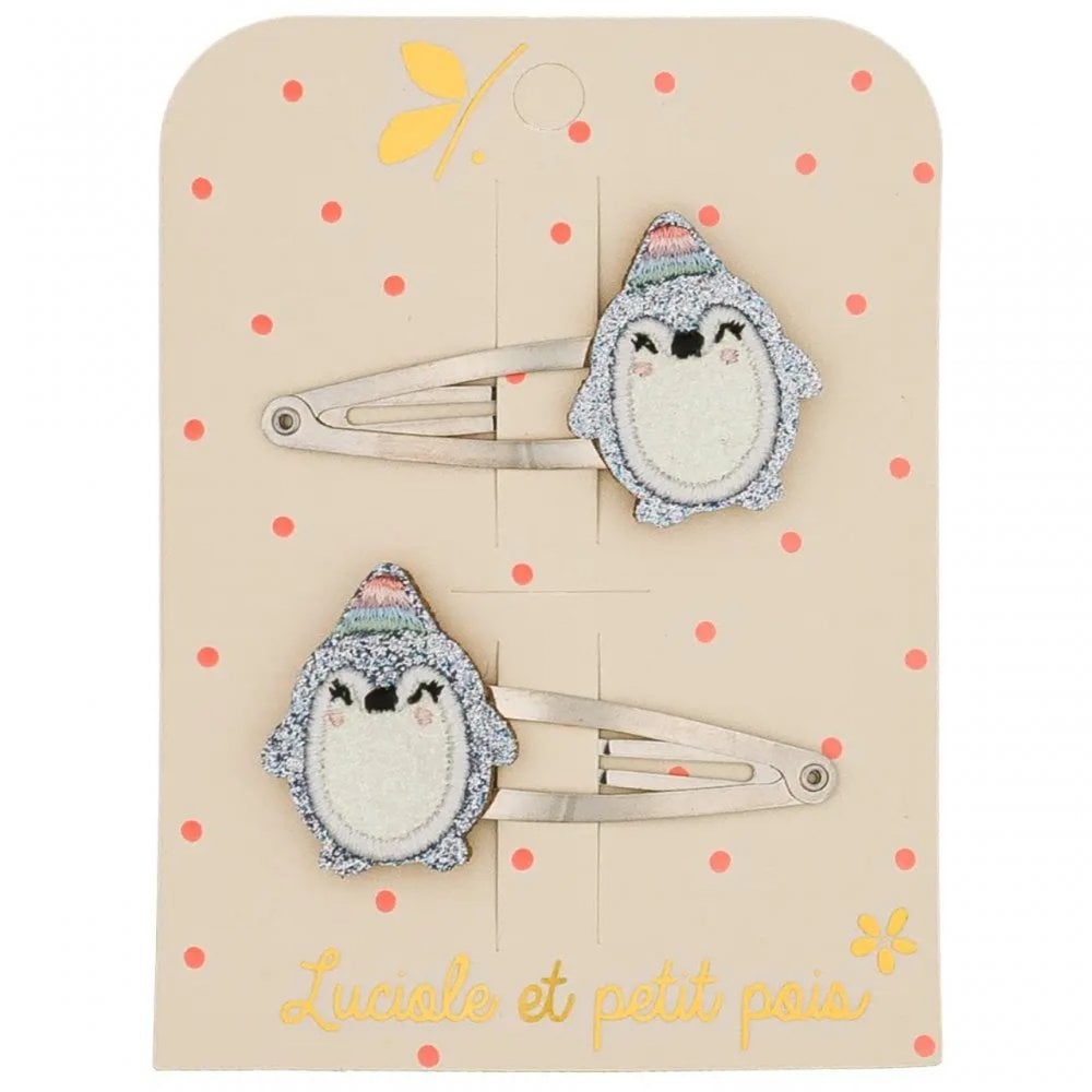 PENGUIN HAIR CLIPS