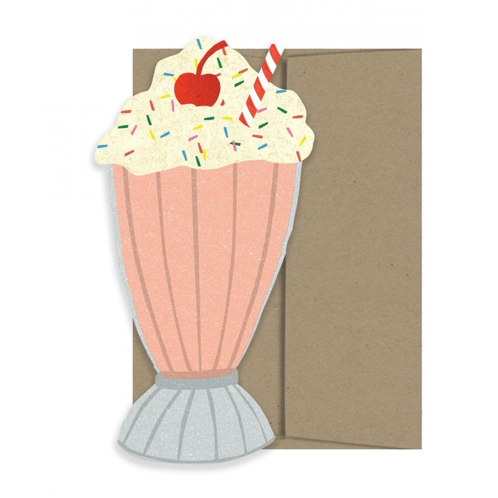 MILKSHAKE - DIE CUT CARD