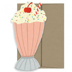 MILKSHAKE - DIE CUT CARD