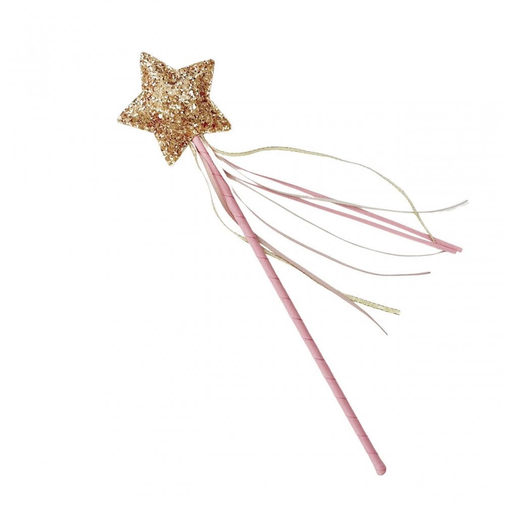 STAR WAND - PINK GLITTER