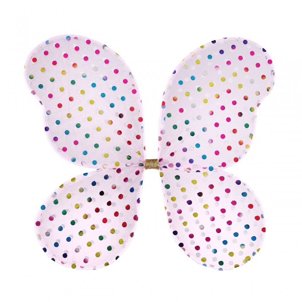 FAIRY WINGS - SPOTTY RAINBOW