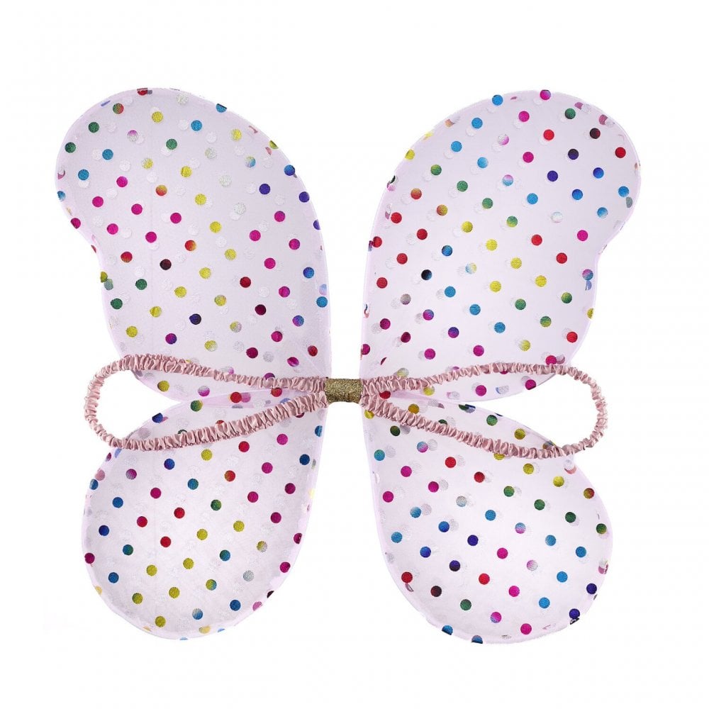 FAIRY WINGS - SPOTTY RAINBOW