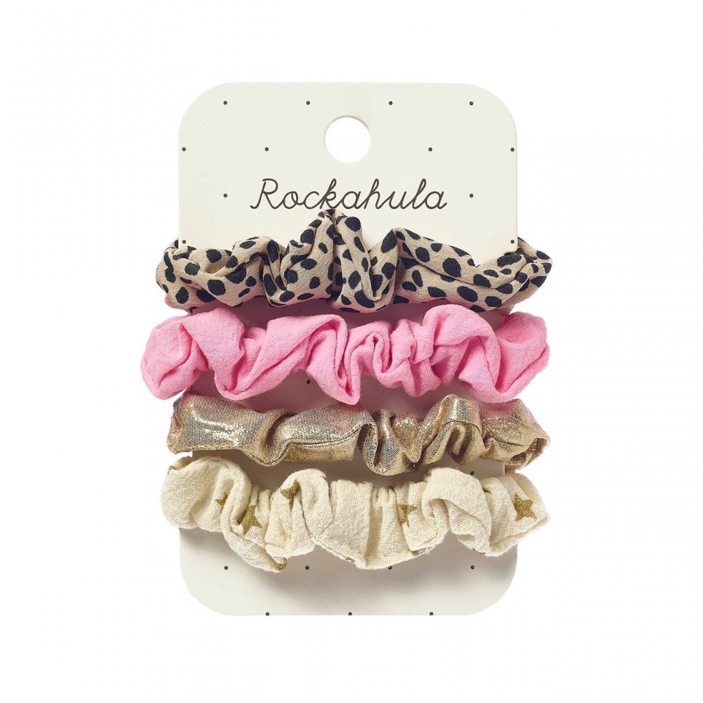 HAIR SCRUNCHIE SET - LEOPARD