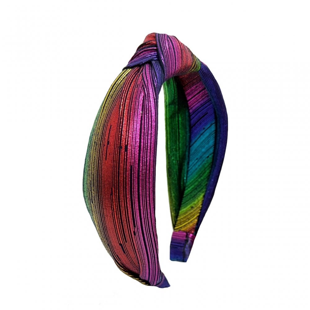 KNOTTED ALICE HEADBAND - DISCO FEVER