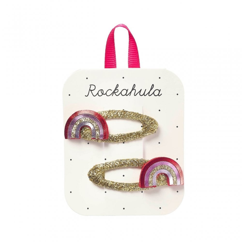 HAIR CLIPS - DISCO RAINBOW