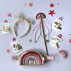 HAIR CLIPS - DISCO RAINBOW