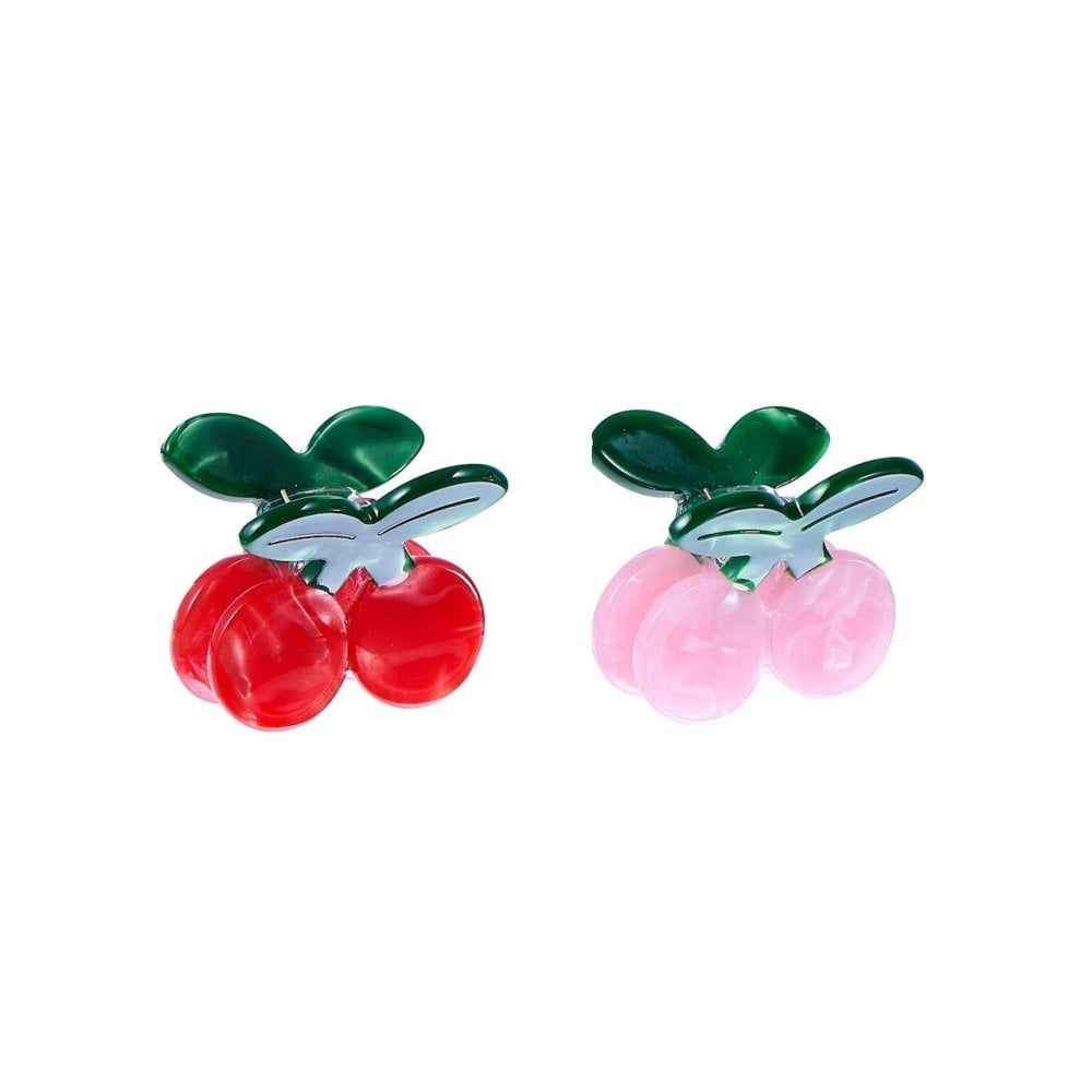 CLAW HAIR CLIPS 2 PACK - SWEET CHERRIES