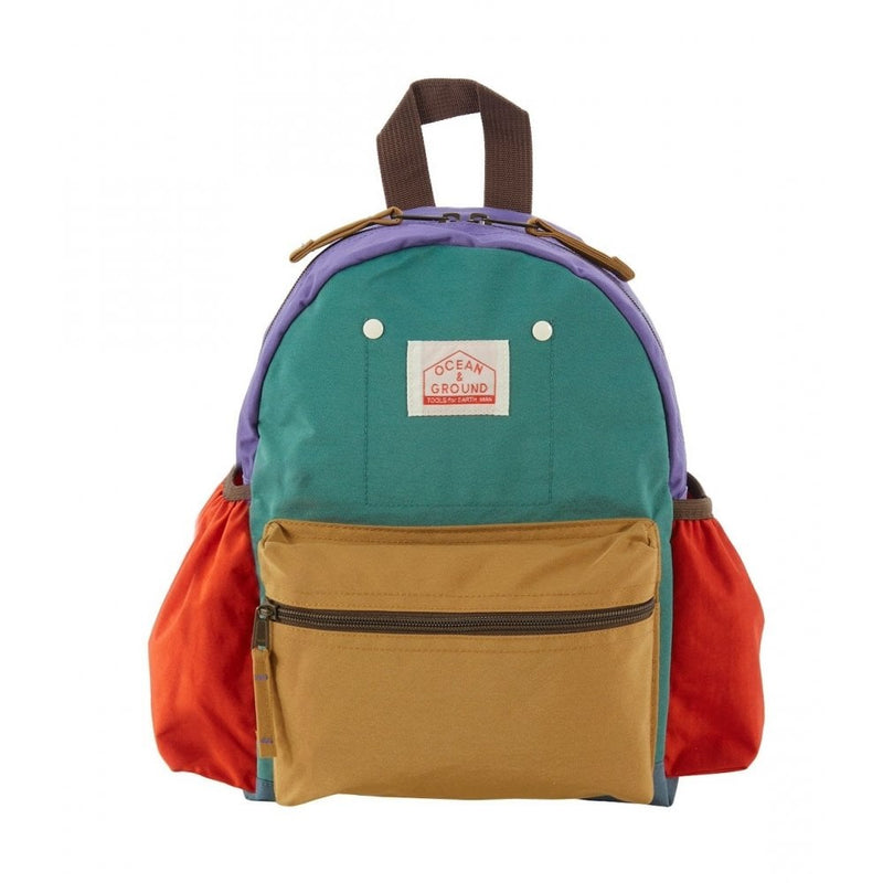 CRAZY BACKPACK - Petrol/Caramel
