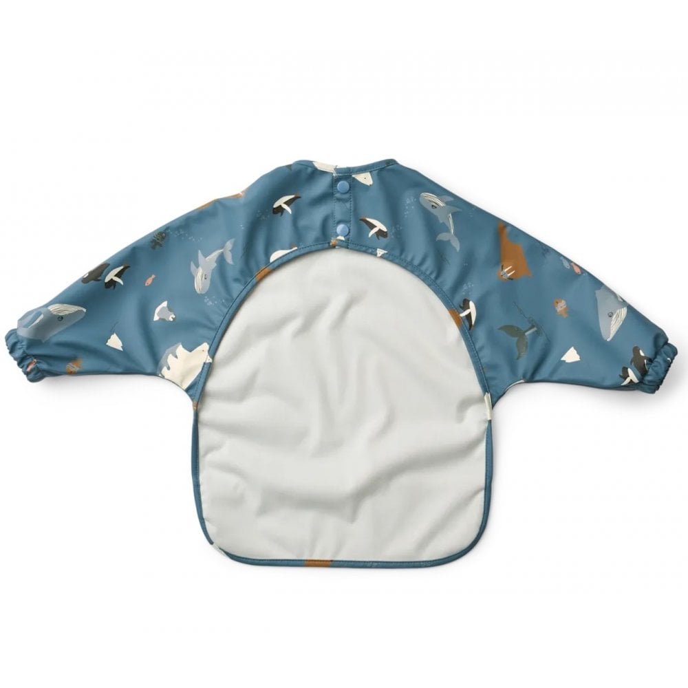 MERLE PRINTED CAPE BIB