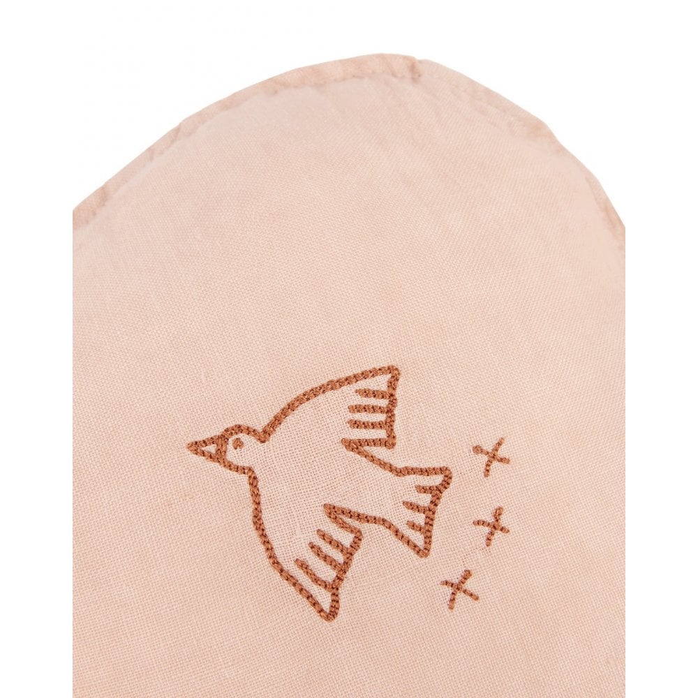 EMBROIDERED CLOUD CUSHION L1N0 WASHED LINEN