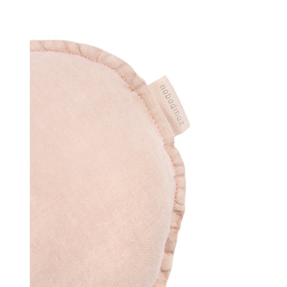 EMBROIDERED CLOUD CUSHION L1N0 WASHED LINEN