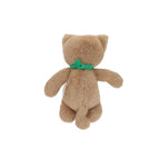 SOFT TOY CAT WITH GREEN BANDANA
