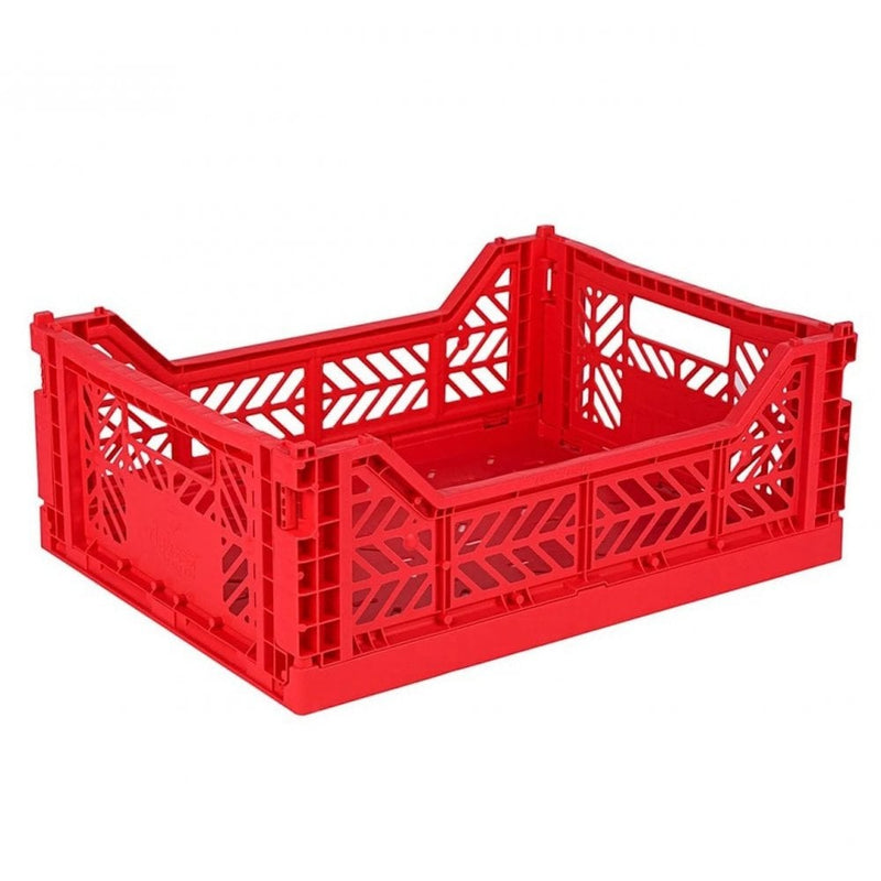 MEDIUM MIDI CRATE - Red