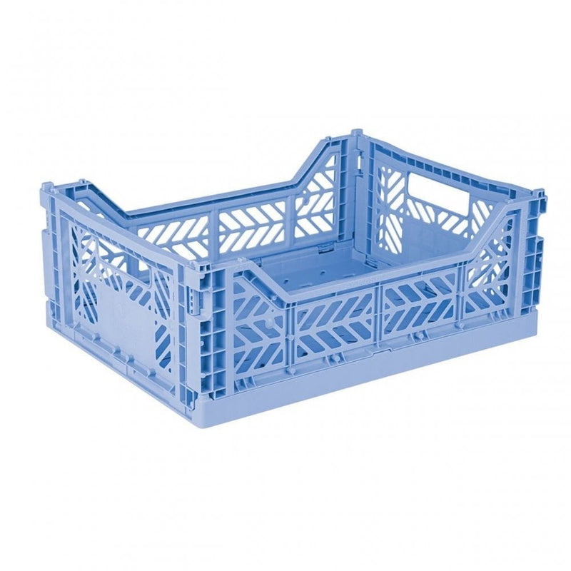 MEDIUM MIDI CRATE - Baby Blue