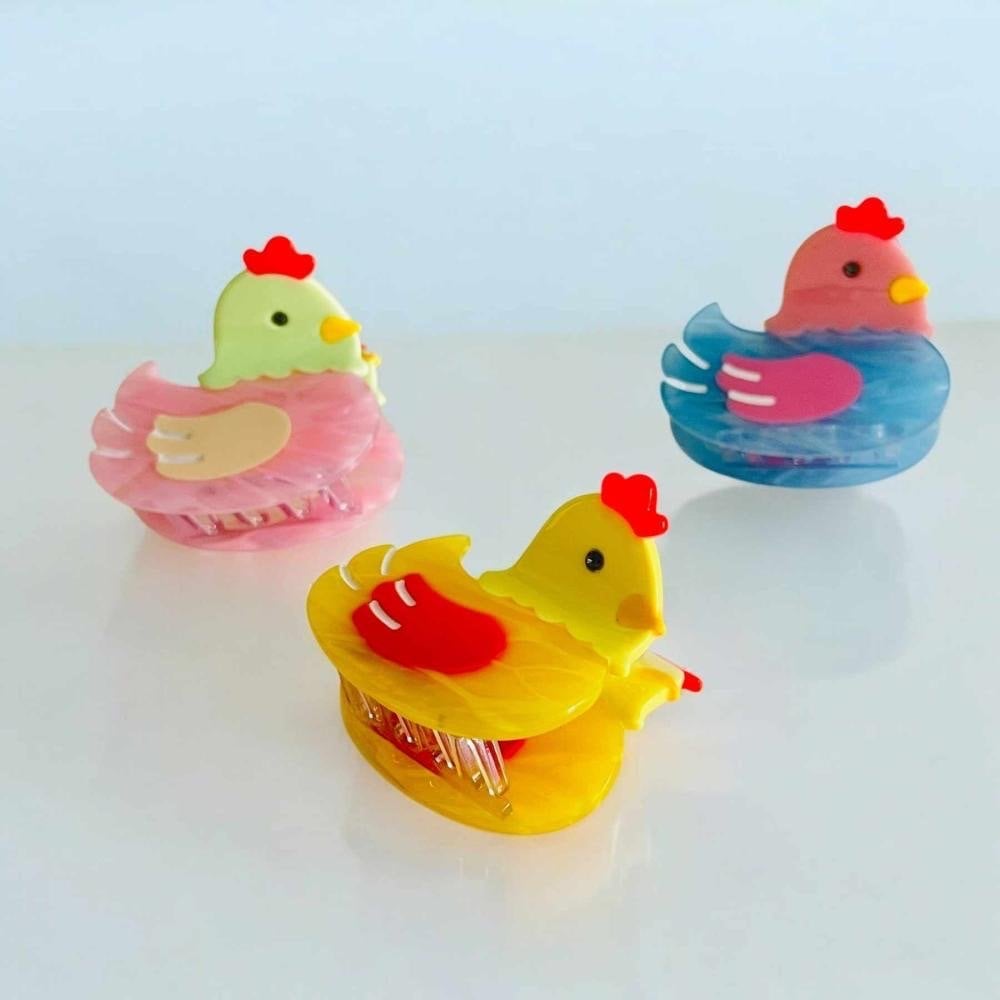 CLAW HAIR CLIP - CHICKEN