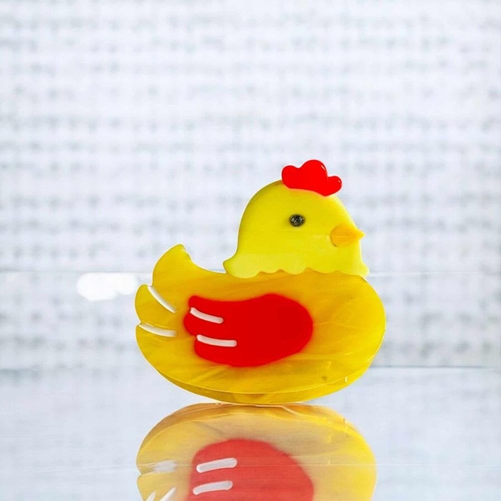 CLAW HAIR CLIP - CHICKEN