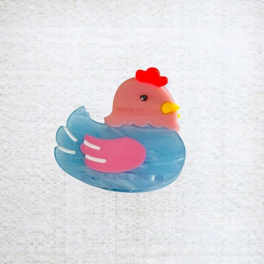 CLAW HAIR CLIP - CHICKEN