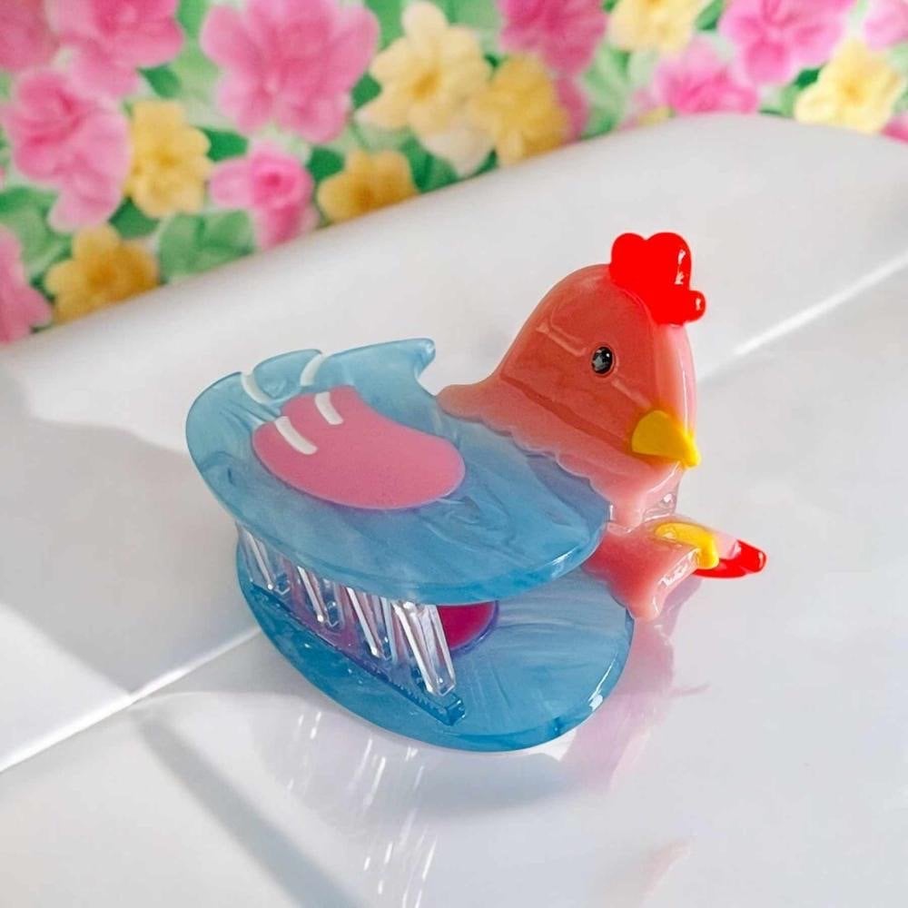 CLAW HAIR CLIP - CHICKEN