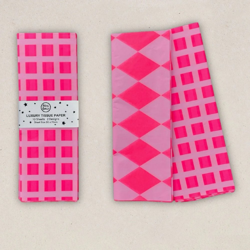 TISSUE PAPER PACK - LILAC/PINK