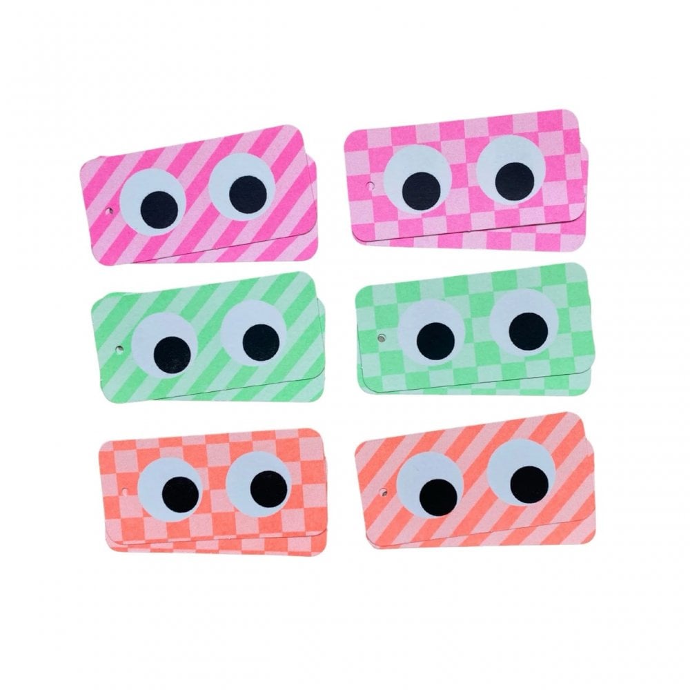 12 GIFT TAGS - GOOGLY EYES