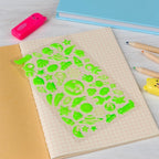 3D PUFFY STICKERS - SPACE GLOW IN THE DARK
