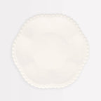 8 CREAM DOT EDGE COMPOSTABLE PLATES