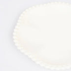 8 CREAM DOT EDGE COMPOSTABLE PLATES