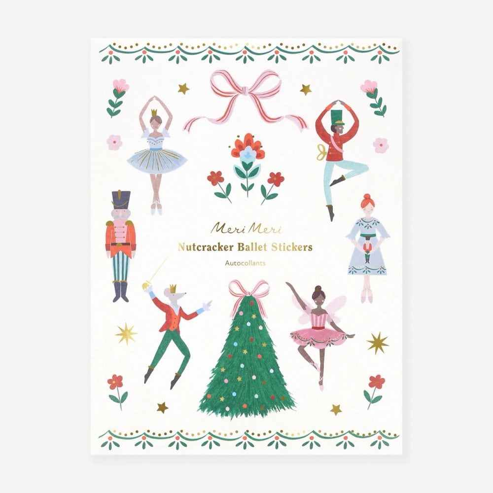 NUTCRACKER BALLET STICKERS (10 SHEETS)