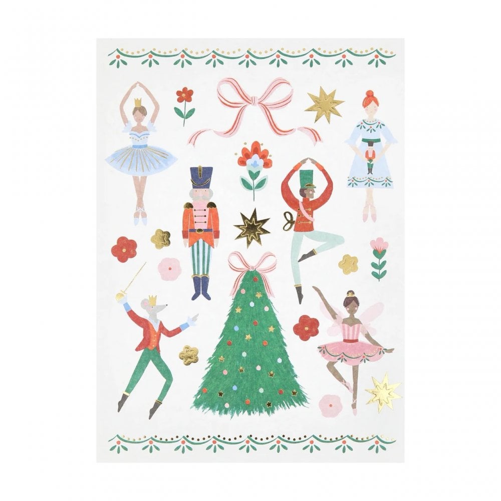 NUTCRACKER BALLET STICKERS (10 SHEETS)