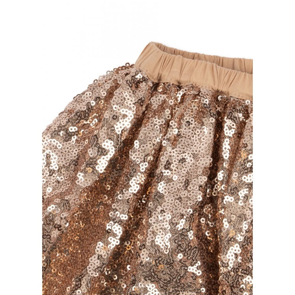 STARLA SEQUIN SKIRT - BRAZILIAN SAND
