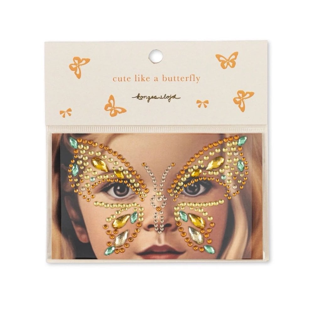 BUTTERFLY FACE JEWELS - LEMONADE