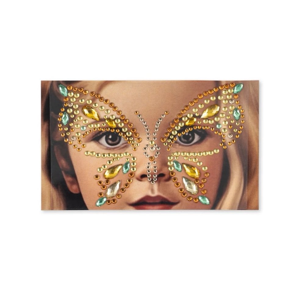 BUTTERFLY FACE JEWELS - LEMONADE